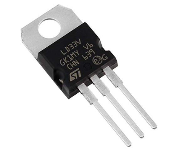 LD1117 IC 3.3V – LDO Regulator DIP-3 1117