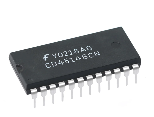 CD4514 IC 4-bit latch/4-to-16-line decoder CD 4514 CD54HC4514 4514