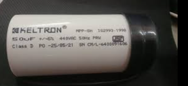 50uF 440V CAPACITOR AC 50MFD KELTRON