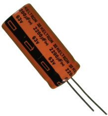 2200uF 63V Electrolytic Capacitor 85C KELTRON