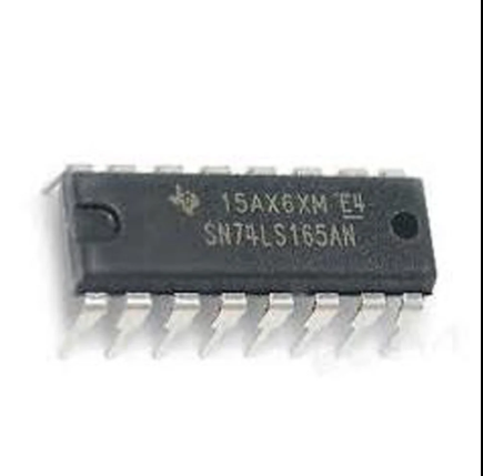 74LS165 IC SHIFT REGISTER  DIP-16  74165