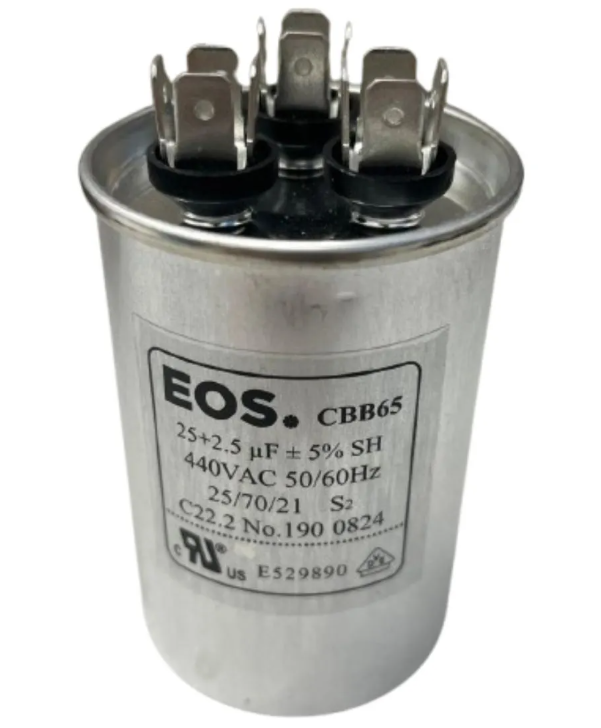 2.5UF 440V MPP CAPACITOR METALLIZED POLYPROPYLENE SELF HEALING MOTOR RUN CAPACITORS KELTRON