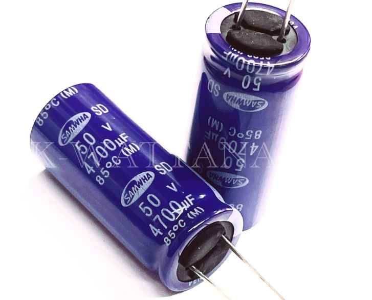 4700uF 50V Electrolytic Capacitor SAMWHA 85C