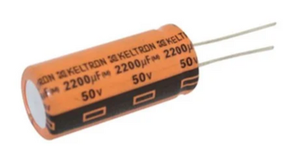 2200uF 50V Electrolytic Capacitor 85c KELTRON