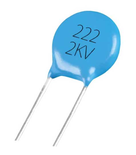 2KV 220pF ceramic disc Film capacitor 20% cedicom