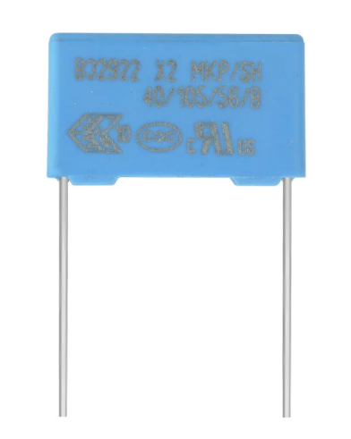 100NF 305V BOX FILM CAPACITOR  15mm pitch 0.1uF 104 EPCOS X2 AC