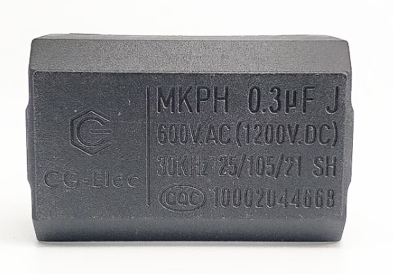 0.3uF J 630V Induction Cooker Capacitor 1200V DC 50KHZ