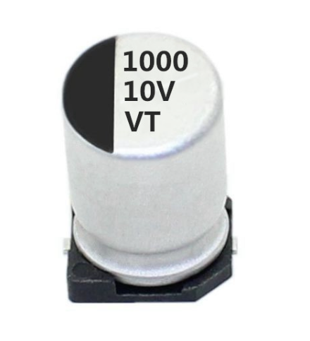1000UF 10V ELECTROLYTIC CAPACITOR SMD JWCO 8x10.2MM