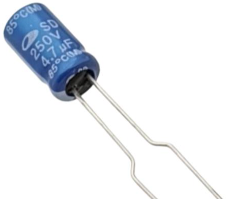 4.7uF 250V Electrolytic Capacitor SAMWHA