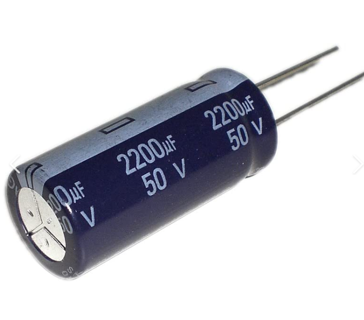 2200uF 50V Electrolytic Capacitor SAMWHA 105C