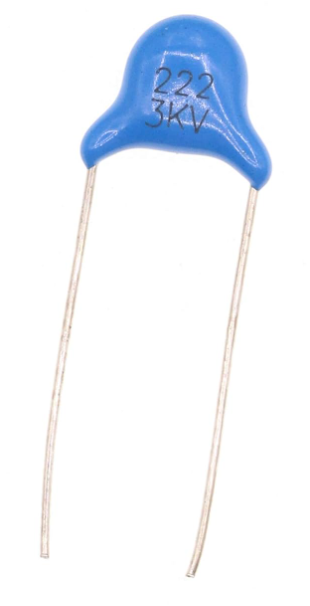 3KV 2.2NF ceramic disc Film capacitor 20% 222