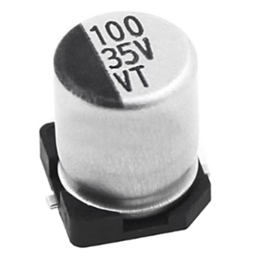 100UF 35V SMD ELECTROLYTIC CAPACITOR  6.3x7.7MM
