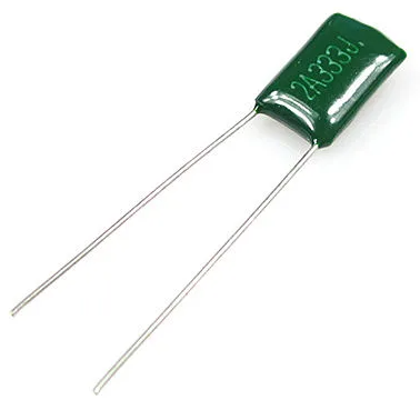 0.033uF 100V Polyester Film Capacitor DC 2G333J 0% 33NF