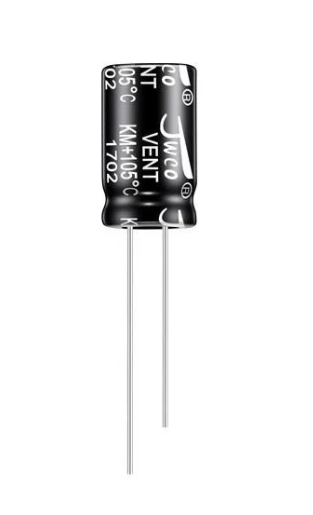 10uF 63V Electrolytic Capacitor 105C JWCO 5x11mm