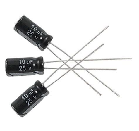 10uF 25V Electrolytic Capacitor 105C 5X11mm JWCO