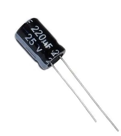 220uF 25V Electrolytic Capacitor Samwha 85C