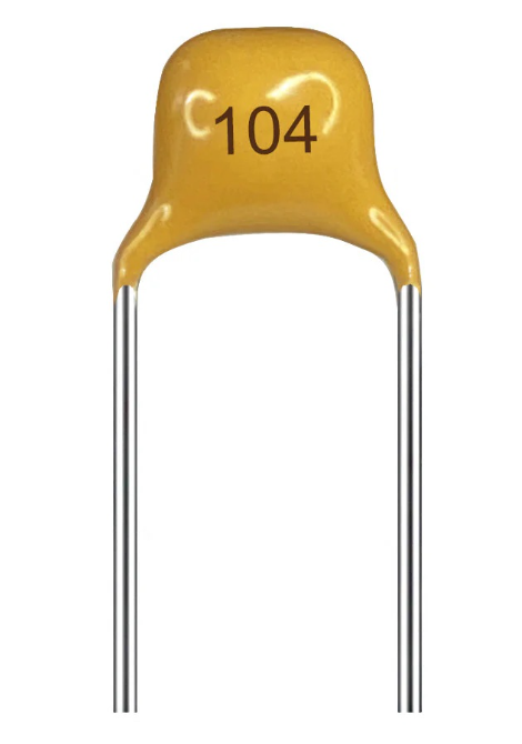 100nf 0.1uf 50V Ceramic disc Capacitor 104