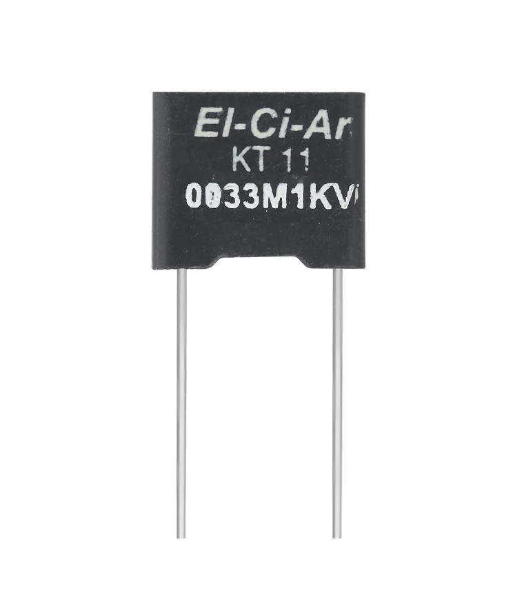 0.0033uF 1KV  Film Foil Polyester Film Capacitor KT11
