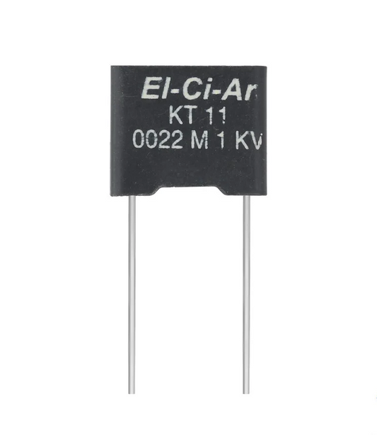 0.0022uF 1KV Film Foil Polyester Film Capacitor KT11