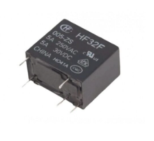 5V 10A SPST Relay HF32FV-G/5-HSTF 4 Pin Relay HONGFA