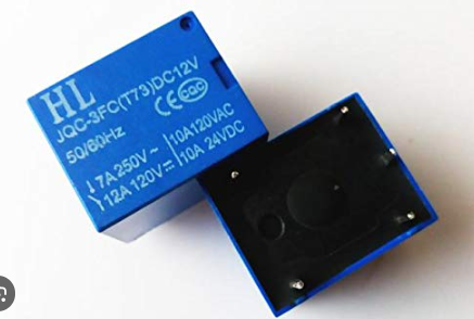 12V 7A SPDT Relay PCB Mount Sugar Cube  19x15x15MM