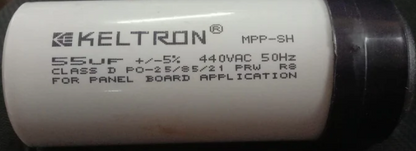 55uF 440V CAPACITOR 55MFD KELTRON AC