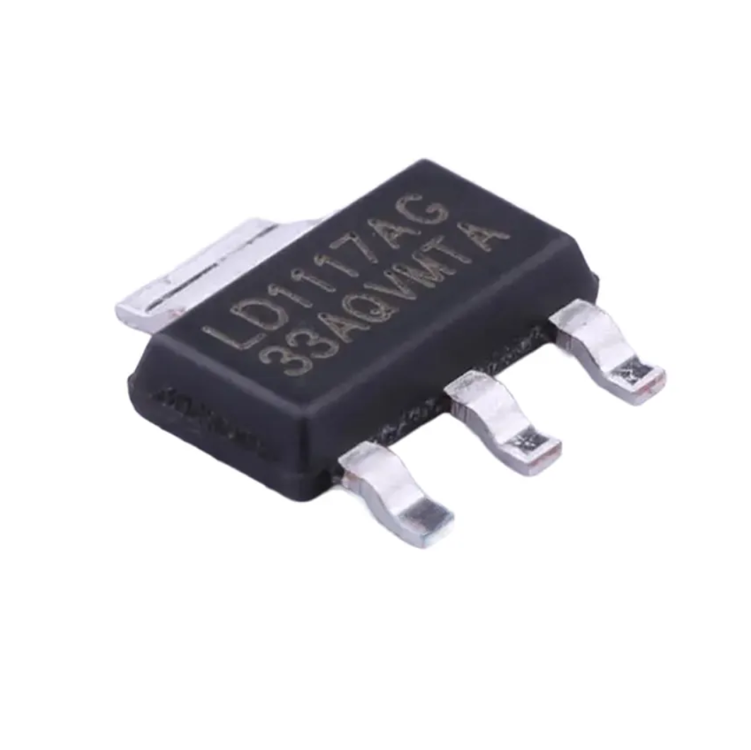LD1117AG SMD IC Voltage Regulator UTC SOT223 3.3V LD1117AG-33-AA3-A-R