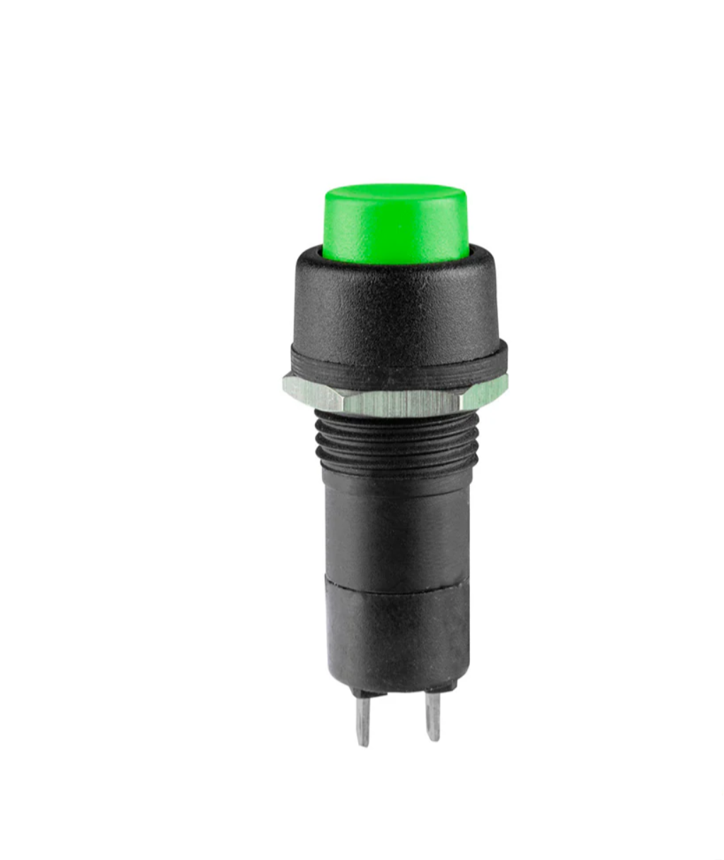 Push Button On/Off Switch PBS 2 ELCOM GREEN