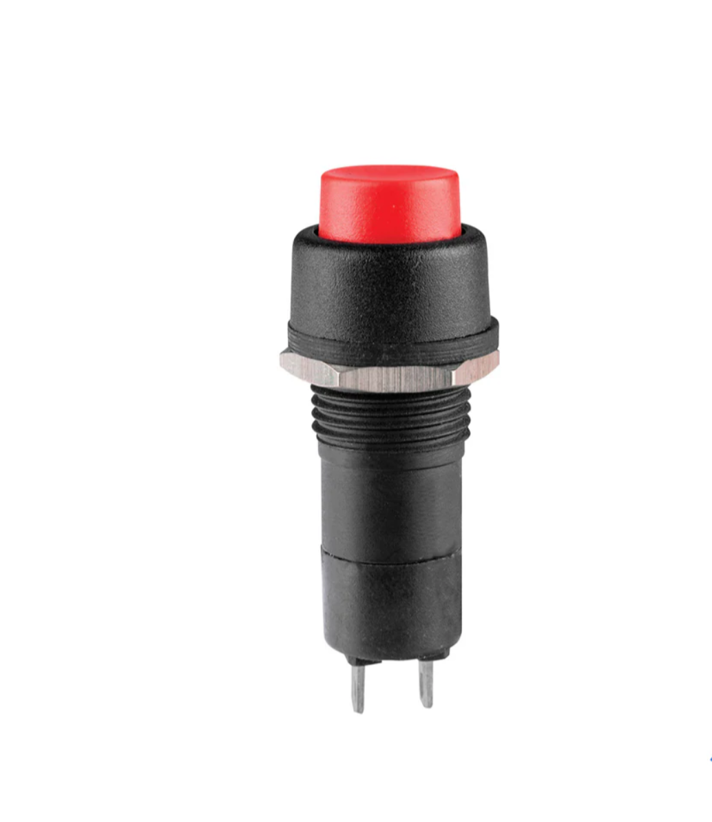 Push Button On/Off Switch PBS 2 ELCOM RED