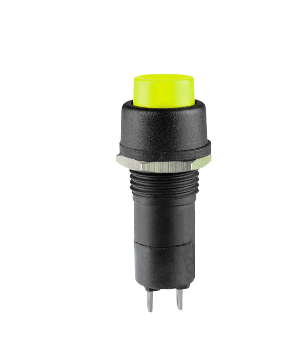 Push-On Switch PBS 1 Elcom YELLOW
