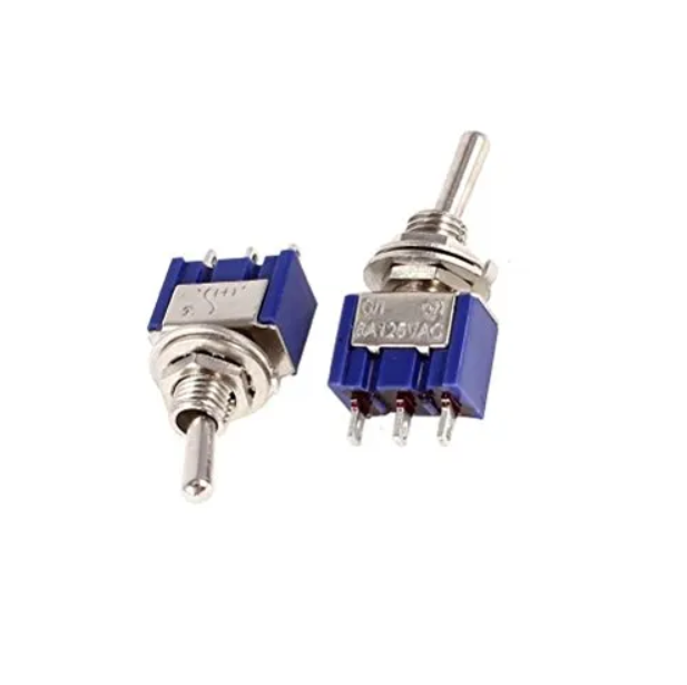 3 Pin Toggle Switch MTS-103 3 POSITION SPDT On-off-On 3A 250V