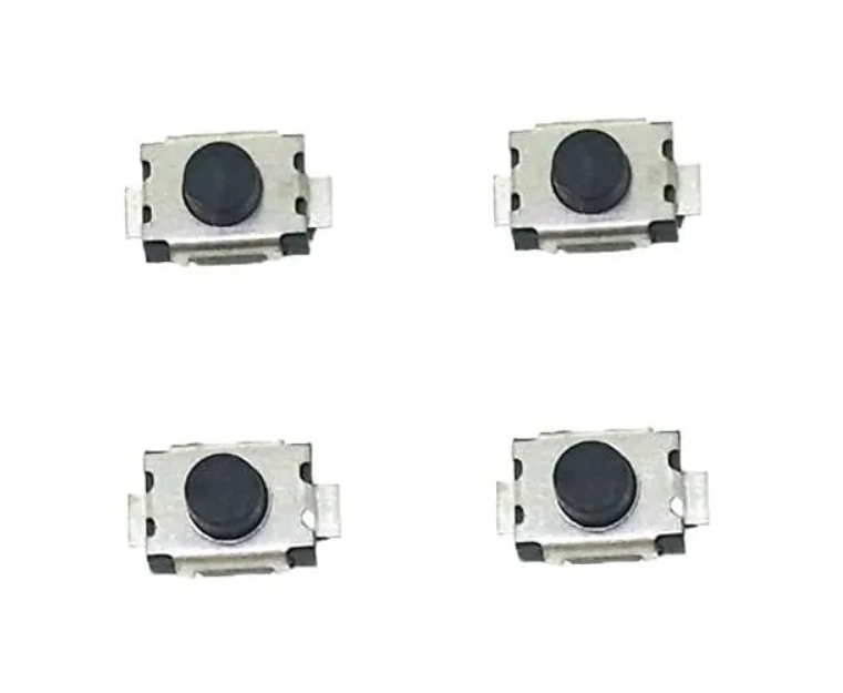 SMD Tactile Switch 3.95x2.9x2mm Round Button Standing paste SPST TS342A2P-W