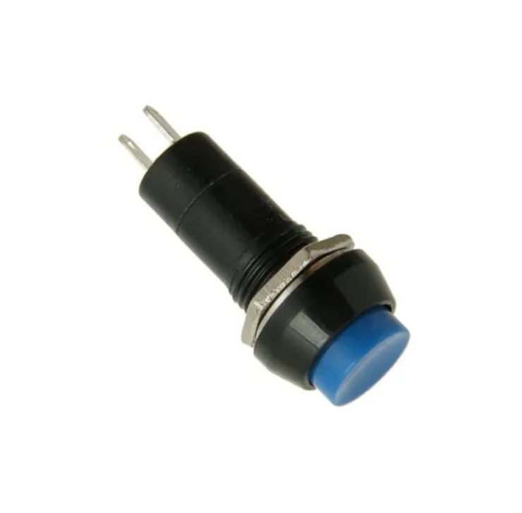 Push button switch MOMENTARY PBS11B CAMAY BLUE PBS-11B
