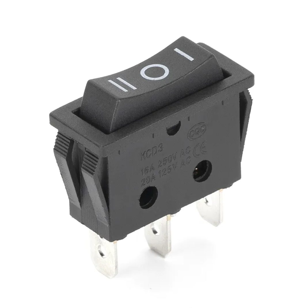 Rocker Switch 3 position 3 LEG SPDT 250V 4A On Off On SE290