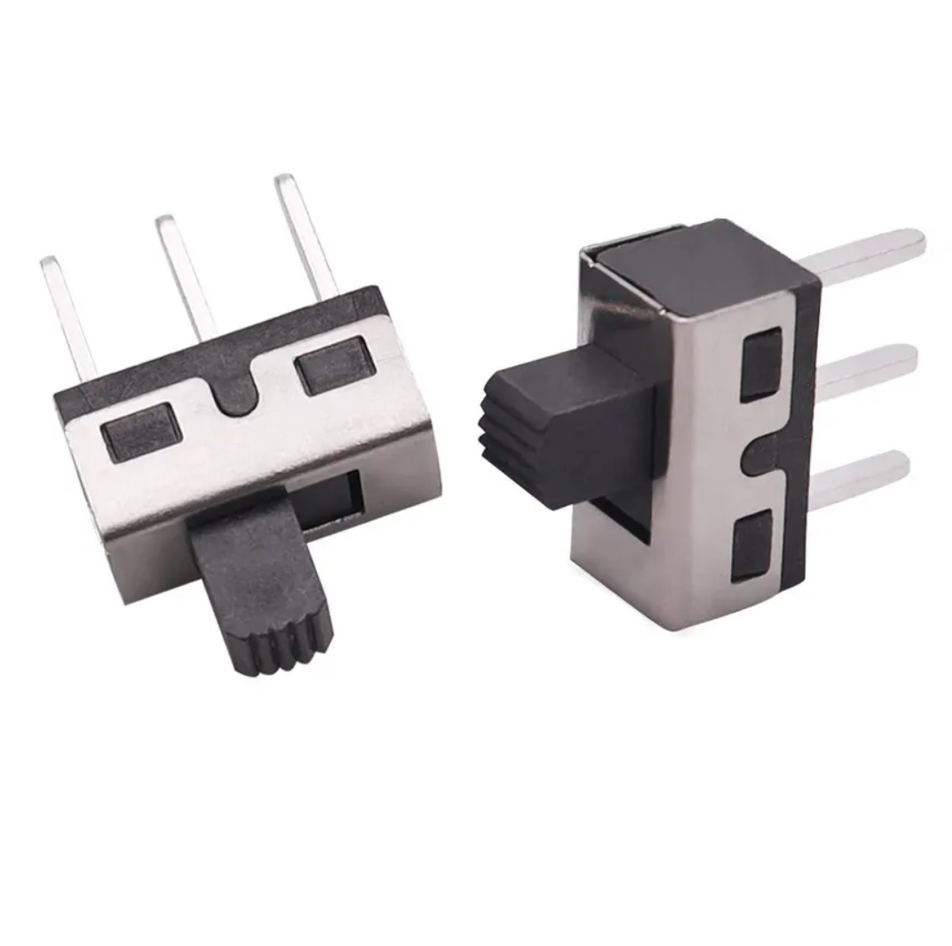 Slide Switch SS-12D07G4 HanElectricity SPDT 50V Straight 0.3A
