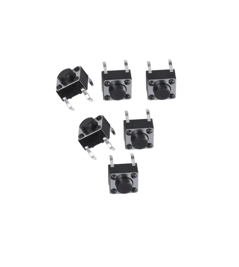 4 PIN Push Button MICRO SWITCH 6X6X8mm