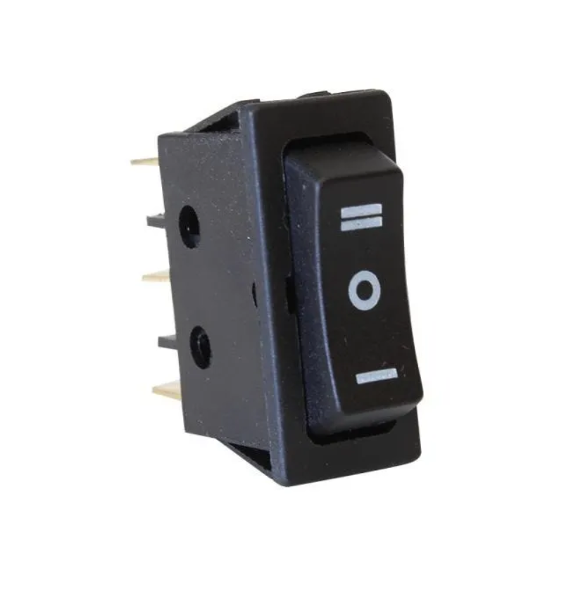 Rocker Switch 3 position 3 LEG SPDT 250V 6A On Off On ZX-MRS-113