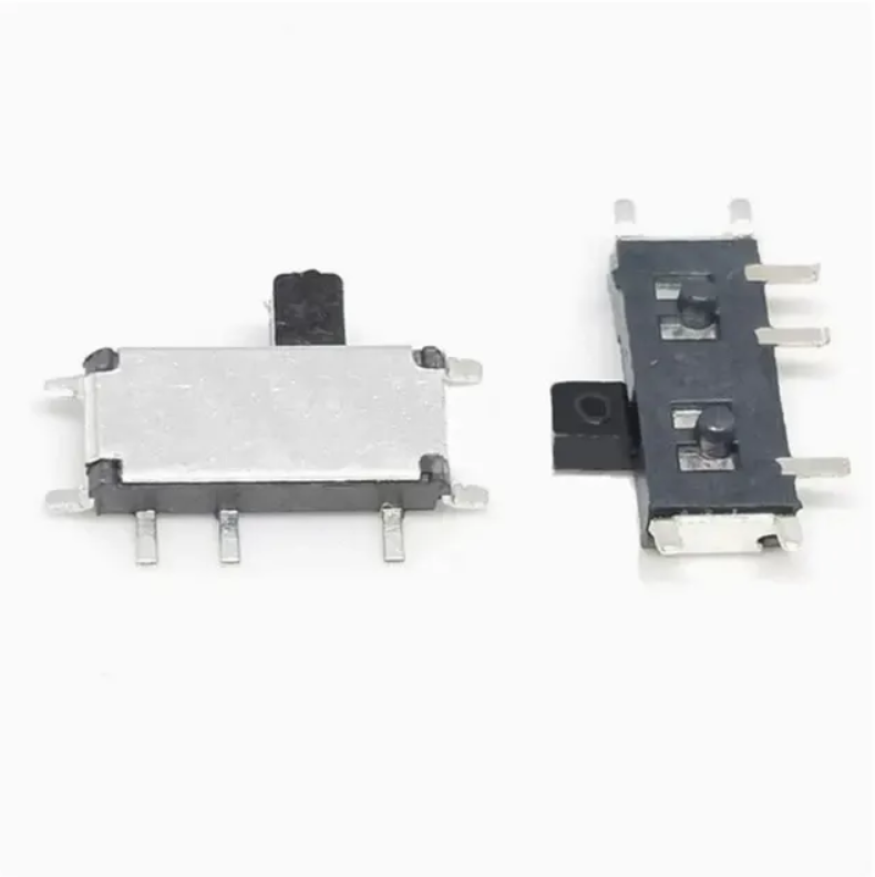 SMD Slide Switch 12V 50mA MSK12CO2-SZ SHOU HAN SPDT