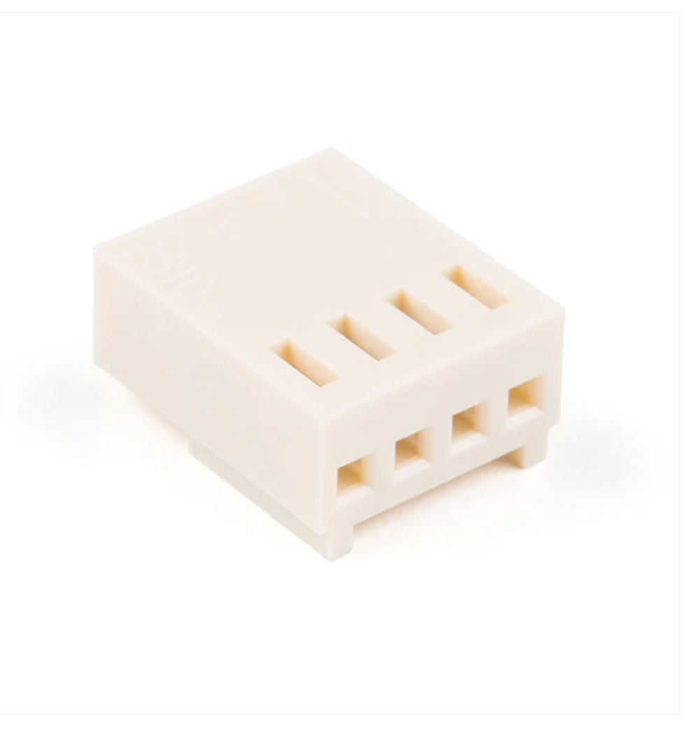 4 PIN RMC Female with out cable Connector 2.54MM pitch 2510