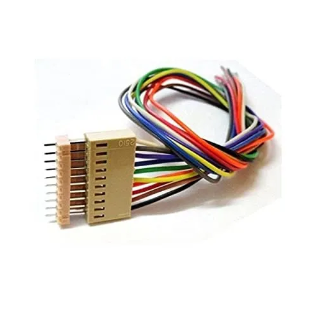 10 PIN RMC CONNECTOR 1PAIR(1MALE AND 1FEMALE)2.54MM pitch Female with wire 15-25cm 2510