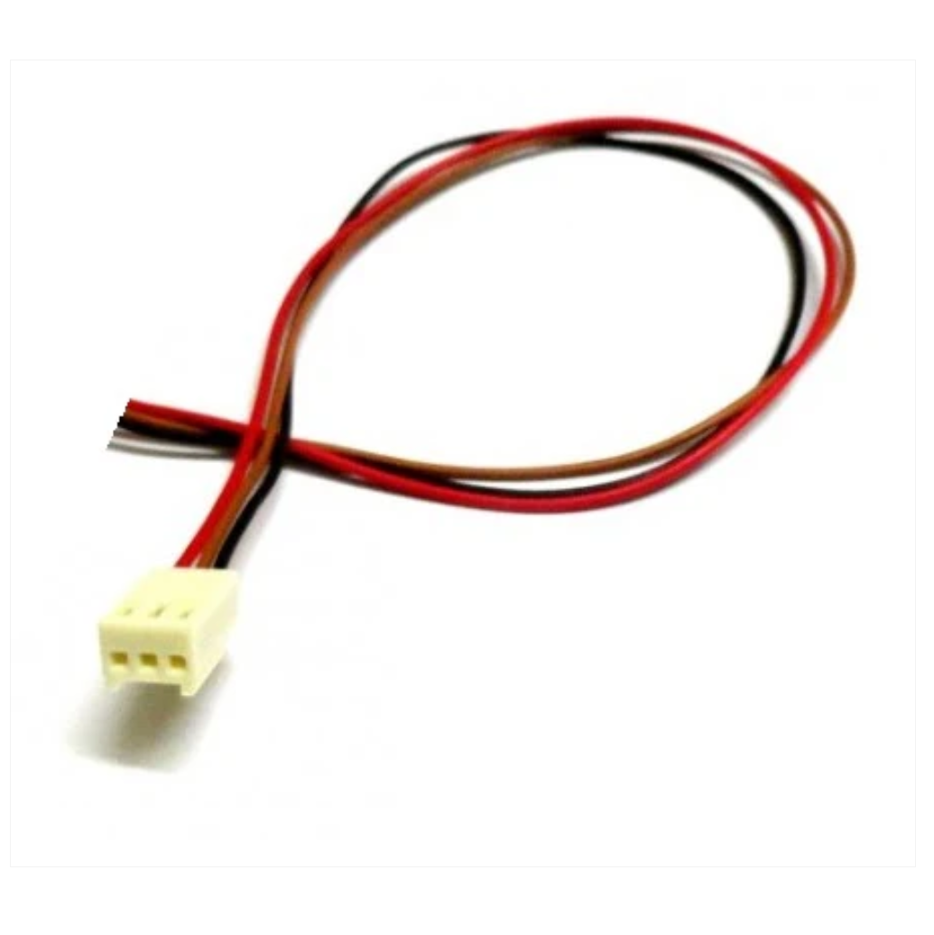 3 PIN RMC Female with wire 15-25cm Connector 2.54MM pitch 2510