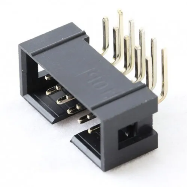 10 PIN FRC MALE STRAIGHT CONNECTOR WITH LOCK 2.54MM