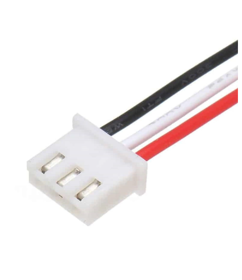 3 Pin JST Female WITH WIRE 15-30CM Connector 2.54mm 2515 XH