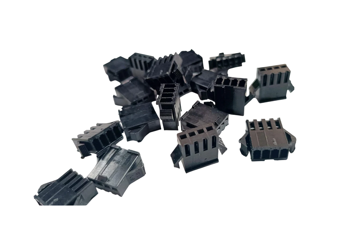 4 Pin JST-SM male Connector Without wire 2517/2518