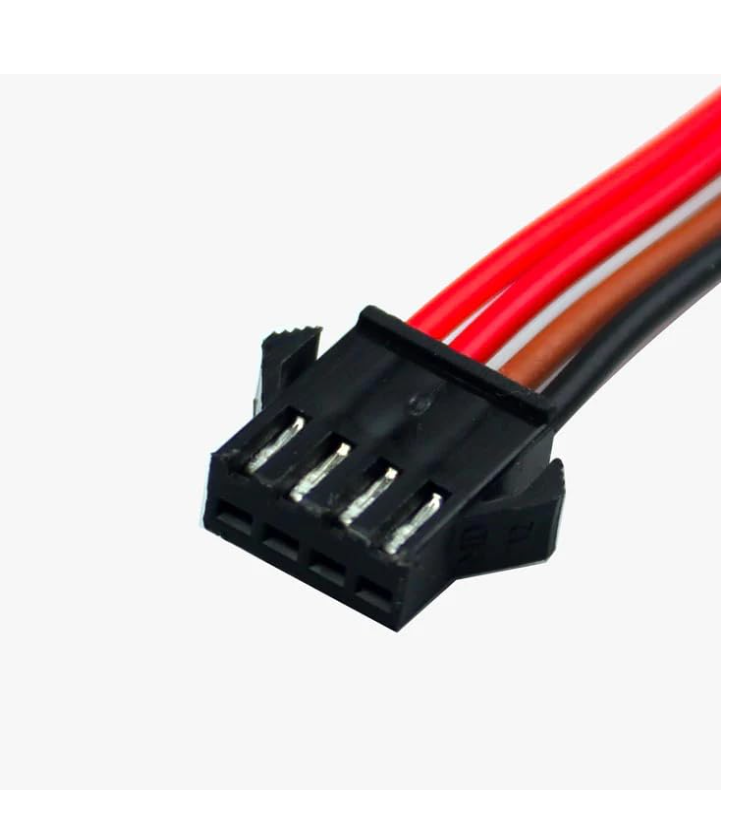 4 Pin JST-SM Female Connector 2518 15CM FST 7/38 WIRE