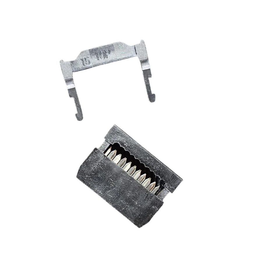 10 PIN FEMALE FRC CONNECTOR 2.54mm