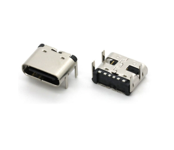 6 PIN  USB C Type Female SMD USB Connector