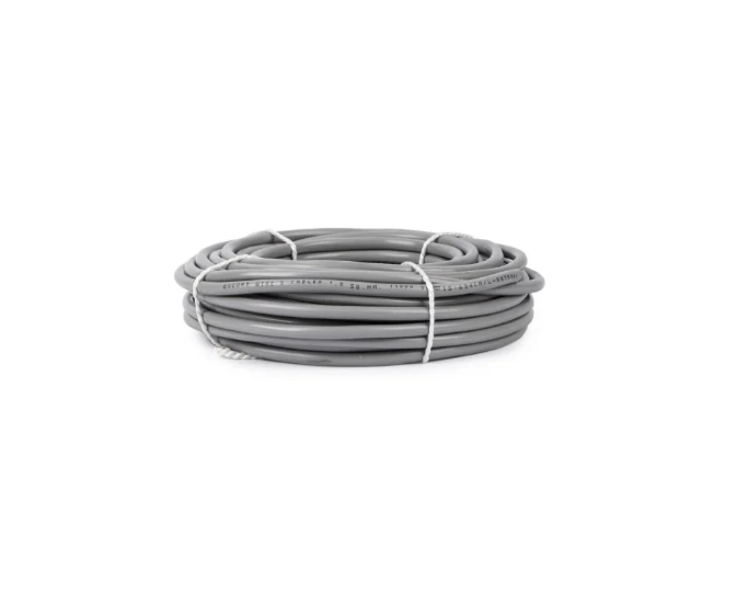 GREY Round Cable Wire 4 Core 7/.0060 (7/38)  1 Meter