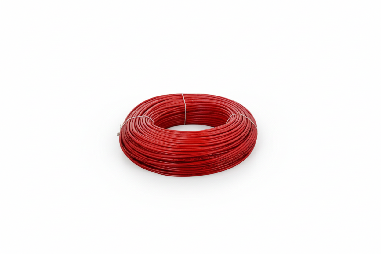 1 Sqmm RED Copper Cable wire FINOLEX 1 meter