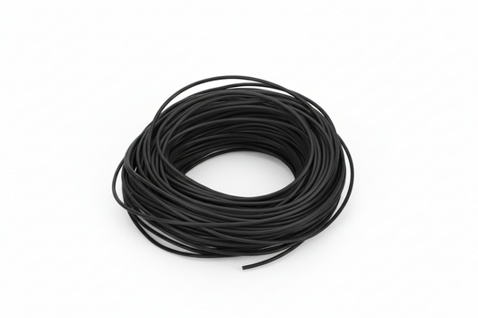 0.5Sqmm BLACK Copper Cable Wire FINOLEX 1 meter